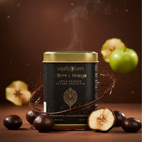 Apple Dragees In Dark Chocolate
